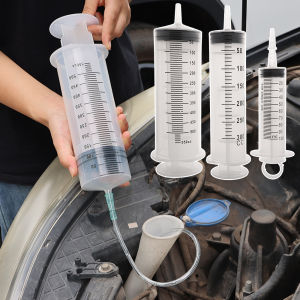 100/300/550ml Car Brake Fluid Oil Extractor Oil Change Tool Large Capacity Oil Pump With Hose Pet Feeding Measuring Pump
