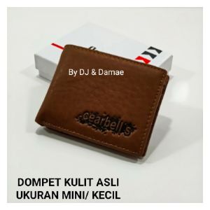 Dompet Pria Kulit Asli Ukuran Mini Kecil