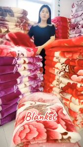 Warmland Double Bed Mink New Arival Embossed Blanket -