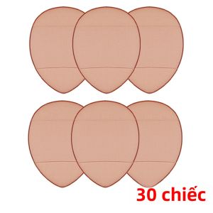 Bộ 30/50 Miếng Bông Phấn Mini Dạng Khí Nén Dùng Làm Phấn Nền Che Khuyết Điểm Dụng Cụ Trang Điểm Kích Thước 6cm