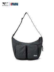 SEPTWOLVES | Simple Stylish Multiple Pockets Casual Mens Crossbody Bag