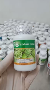 สารสกัดจากอาร์ติโชค พลัส Artichoke Extract Plus ตรา บลูเบิร์ด 600 มก. 60 แคปซูล