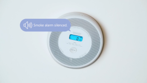 เครื่องตรวจจับควันและก๊าซคาร์บอนมอนอกไซด์อัจฉริยะ X-Sense พร้อมระบบบอกตำแหน่งด้วยเสียง เครื่องตรวจจับควันและก๊าซคาร์บอนมอนอกไซด์แบบ Wi-Fi รุ่นรวมฟังก์ชัน พร้อมการแจ้งเตือนแบบเรียลไทม์ผ่านแอป รุ่น XP0A-iR