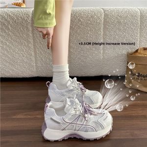 Breathable Thick Sole Running Shoes
