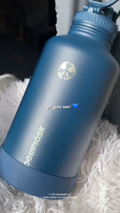 PELIFLASK 64oz /1900ML Wide mouth Vacuum Insulated Aqua flask Stainless Steel Drinking Water Bottle Thermal Flasks 32oz/18oz