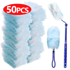 10-50pcs Replacement Heads Duster / Microfiber Disposable Duster Refills / for Cleaning Home Office Blinds Surface Dust
