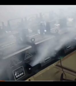 Stage Performance water based Haze machine forest  Hazer 1500W/stage fog machine