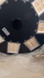 เซลล์ไฟถนน UFO มีการใช้งานยูเอฟโอ 400000W และ 1344 LED พลังงานแสงอาทิตย์ การใช้งานมากๆๆ