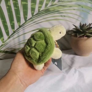 Cute Cartoon Turtle Keychain Plush Doll Bag Pendant Small Turtle Toy for Women Friends Backpack Decorations Car Key Holder