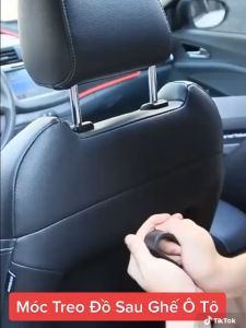 Móc Treo Đồ Gắn Sau Ghế Ô Tô Xe Hơi Tiện Lợi Chất Liệu Nhựa ABS Chắc Chắn Độ Bền Cao Khả Năng Chịu Tải Tốt