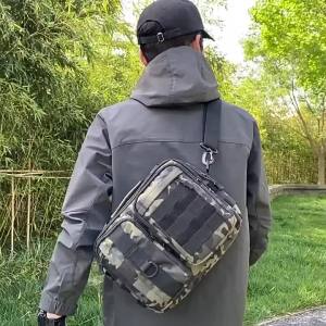 Trekking Tactical Crossbody Bag Handbags Shoulder Camping for Men Hiking Travel Climb Fishing Sling Outdoor Molle Messenger Pack