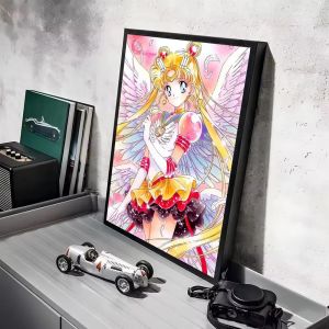 Bandai | Anime S-Sailor Moon 5D DIY Full Round Diamond Painting Home Living Room Bedroom Bar Aesthetic Decoration
