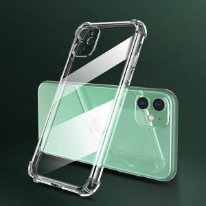 Silicone Transparent Phone Case For iPhone 17 Pro Max 16 15 17 13 Pro Air 12 11 13 14 Soft Case Cover Shockproof Fall Protection