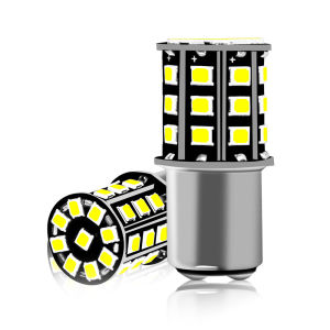 2 Pcs 2835 LED Chips 1156 S25 G18 1157 BAY15d P21/5W 12V/24V 6000K For Motor Home Truck Trailer Van Car Motorcycle Long Life