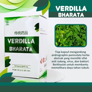 Obat Batuk Berdarah TBC Asma Bronkitis Verdilla Bharata 100 Herbal Asli