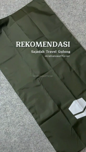 Sajadah Travel Gulung Waterproof Anti Slip Sajadah Tactical Motif Polos