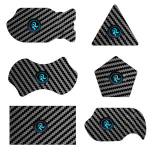 Carbon Fiber Phone Repair Prying Card Static Dissipation Thin Sheet 0.1 Rear Cover Mobile Phone Maintenance Tool