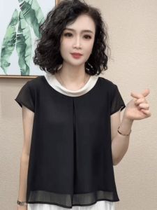 Fashion Slimming Short Sleeve Shirt Female
