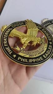 High Quality 4 Inches CUT-OUT Eagles Emblem Genuine Red 3M Adhesive TFOE Emblem