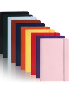 10 Pack 160pages Assorted Colors Lined Pocket Notepads Top Glued Tear Off Memo Pads For Office School To Do List