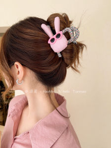 Cool Mid-Sized Shark Hair Clip Womens Stylish New Back of Head Hair Quantity Less Bun Hair Clip Fun AB Face Fresh Outburst