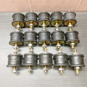 Cao su giảm chấn hai đầu vít  Cao su chống rung hai đầu bulong (Anti-vibration Rubber) K50-38  K80-50 (Giá bán 1 cục)