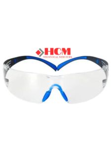 3M SG401SGAF KÍNH BẢO HỘ 3M Kháng UV 99.9% gọng kính tự điều chỉnh ôm sát mặt chống hóa chất chống đọng sương văng bắn