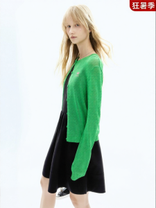 Juicy Couture | Lace-up Light Thin Round Neck Blouse