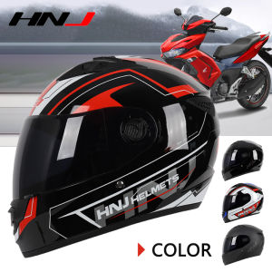 HNJ Full Face Helmet Helmet Electric Motorcycle Helmet Murah Malaysia 摩托车头盔