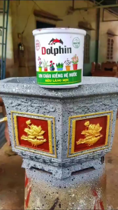 [Thùng 18Kg] Sơn Chậu Kiểng Láng Mịn Dolphin