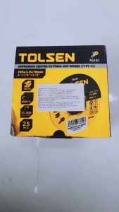 Đĩa Mài Sắt Tolsen 76141 100x3.0x16mm