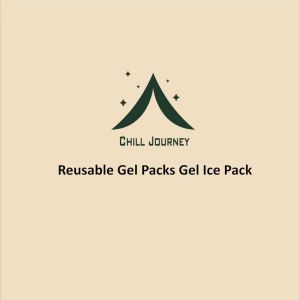 Chill Journey Reusable Gel Packs Gel Ice Pack Gel Cooling Bags for Food Industrial Med Use