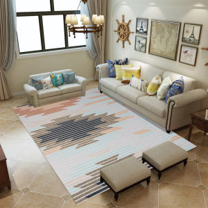 Wanrenfu Carpet | Nordic Simple Style Modern Geometric Living Room Carpet