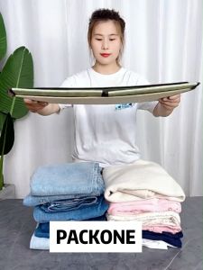 PACKONE Foldable Cloth Storage Box Storage Organizer Double Sided Kotak Baju 收纳箱