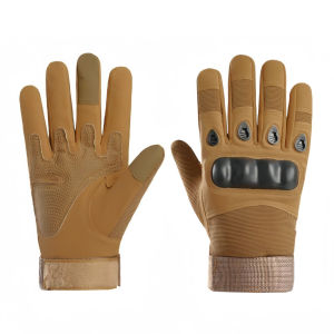 Tactical MTB Gloves Knuckle Men Women Cycling Full Finger Touchscreen Breathable Anti-Slip Daily Training Hiking Climbing Gloves