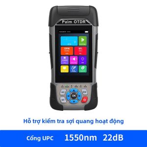 Máy Đo Phản Xạ Miền Thời Gian Quang Học Đa Chức Năng COMPTYCO KP600 Palm OTDR Để Kiểm Tra Cáp Quang Với Đèn LED VFL Tích Hợp OPM LS