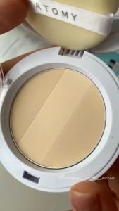 Phấn phủ khô Atomy Air Pact 11.5g màu số 2123 giúp cho da trắng sángtự nhiên che phủ hoàn hảo các khuyết điểm trên da đồng thời thấm hút bã nhờn và mồ hôi hiệu quả suốt cả ngày - Atomy Air Pact - 애터미 에어팩트 - Воздушный пакт Атоми