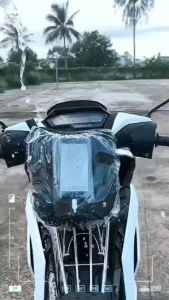 Túi treo đầu xe máytúi grab đựng đồđựng điện thoại xem bản đồ giao hàngđi phượt có chống mưa