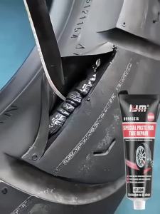 Dụng Cụ Sửa Chữa Lốp Xe Mới Chất Liệu Cao Su Mềm Vá Lỗ Thủng Chống Thấm Chịu Nhiệt Dùng Cho Lốp Xe/dải Bịt Kín/đế Lốp