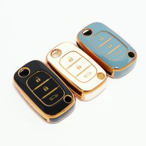 For Mercedes For LADA Vesta Granta XRay Kalina Priora Sedan For Renault Megane 2 Fluence Clio Remote TPU Key Case Cover Car Fob