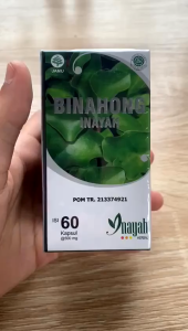 KAPSUL DAUN BINAHONG 60 Kapsul Inayah kotak BPOM