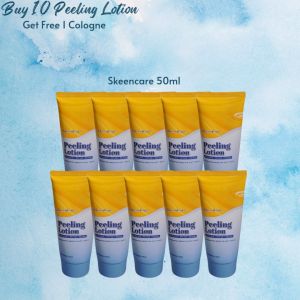 Buy 10 Peeling Lotion All Sizes Get Free 30ml Cologne
