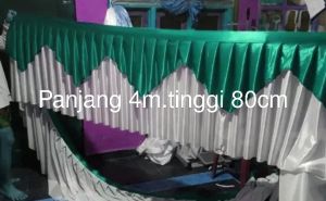 rempel meja prasmanan.p 4m.t 80cm