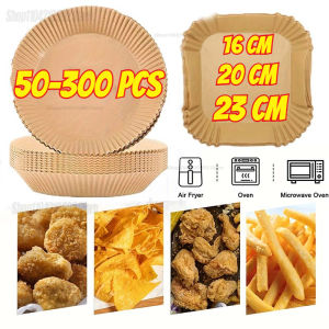 Air Fryer Disposable Paper Liner for Cooking Baking Nonstick Parchment Baking Oven Paper Kitchen Accessories Food Waxed Paper