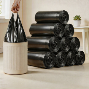 deli | Thickened Handheld Drawstring Garbage Bags Kitchen Use