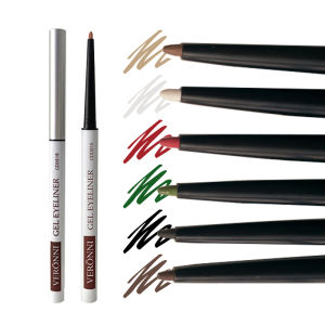 VERONNI 6 Pcs Matte Eyeliner Gel Pencil Easy To Wear Colorful White Red Black Eye Liner Pen Cream Makeup Cosmetics