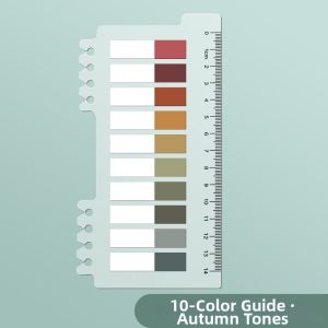 KABAXIONG | Stylish Pastel Colored Note Index Stickies PET