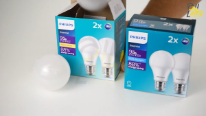 Philips Bulb 9w รุ่น Essential หลอดไฟแอลอีดีฟิลิปส์ 9w ขั้ว E27 ของแท้