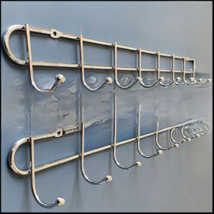 Punch-Free Wall Hook Strong Load-Bearing Stainless Steel Wall Wall Hanger Clothes Hook Door Rear Punch Fixed
