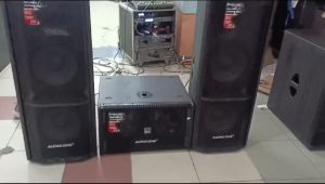 Subwoofer Audio One 12 inch KX112 ACTIVE SINGLE Rumahan Indoor Karoke 800 WATT Garansi Resmi | DMS